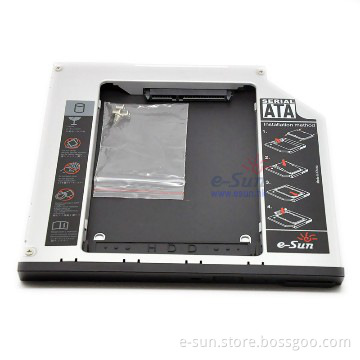 Reasonable Price 2.5-inch SATA Second HDD Caddy for DELL